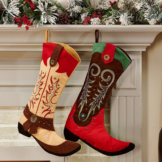 Horse themed Christmas stocking