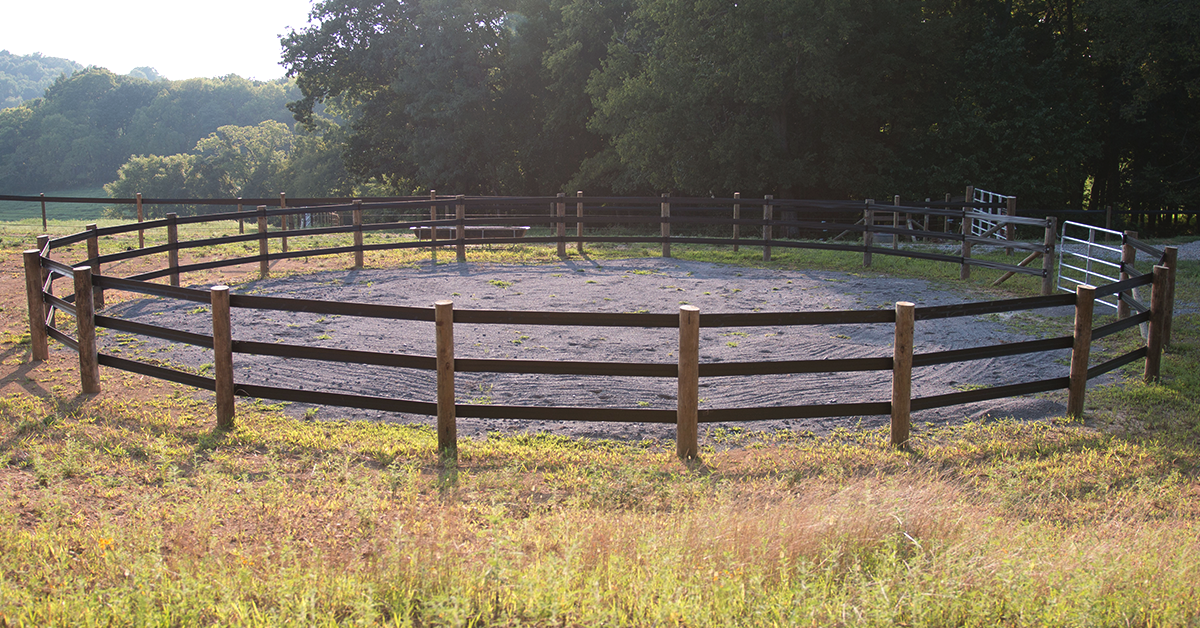 RAMM Flex Fence Round Pen - Your Horse Farm Blog