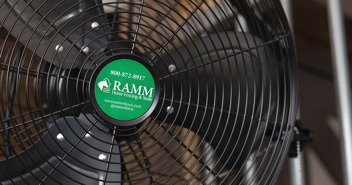 RAMM 18" Basket Fan