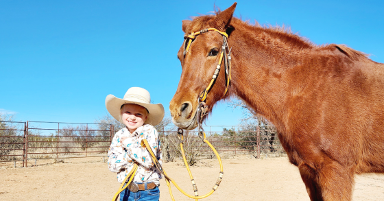 A Letter to My Daughters' Pony