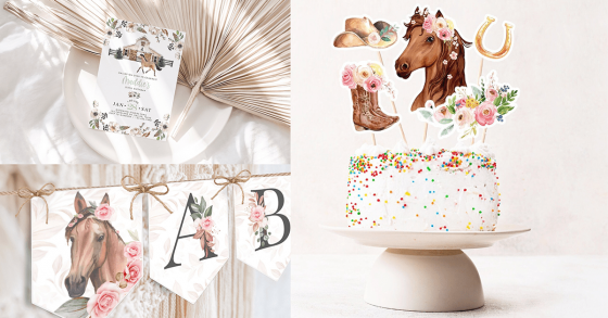 A Horse-Themed Birthday Party